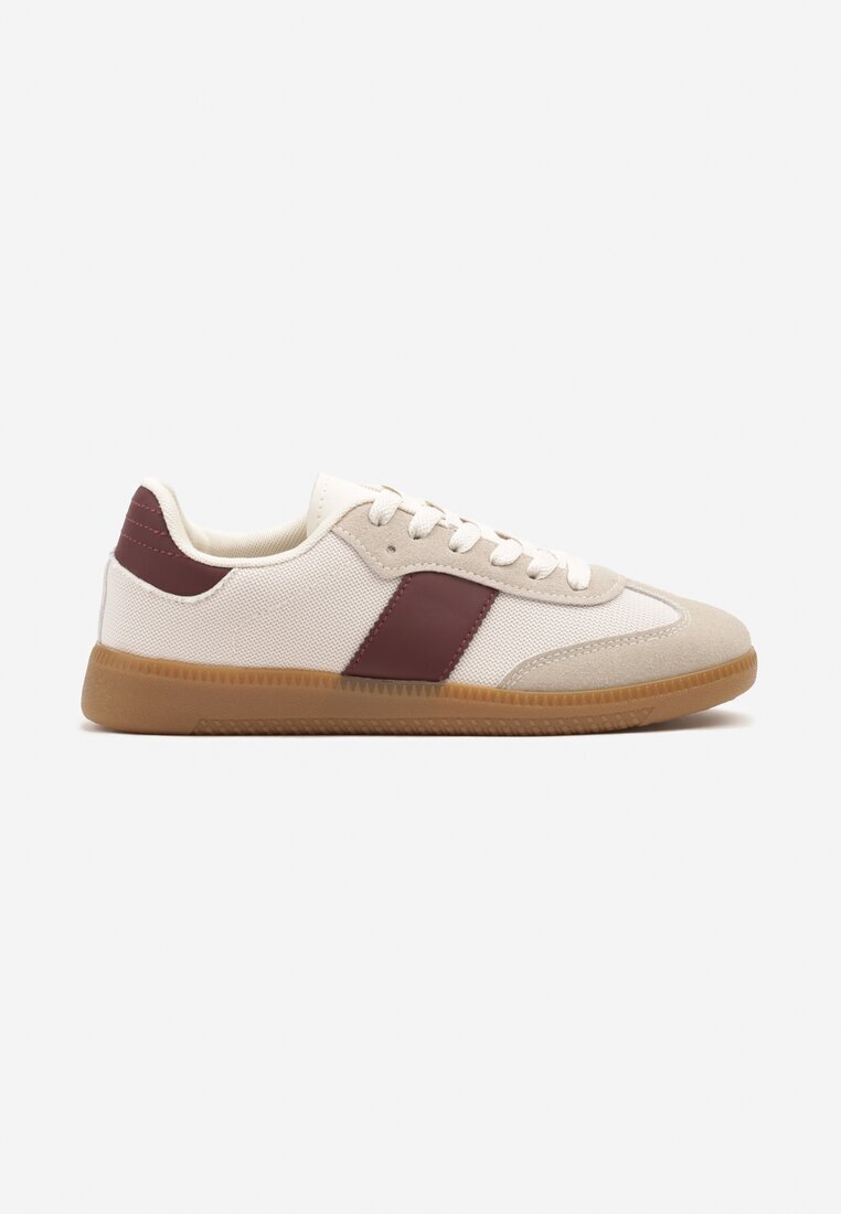 ideal Adidași Tenisi Bej-Bordeaux în Stil Iconic Neolithaen