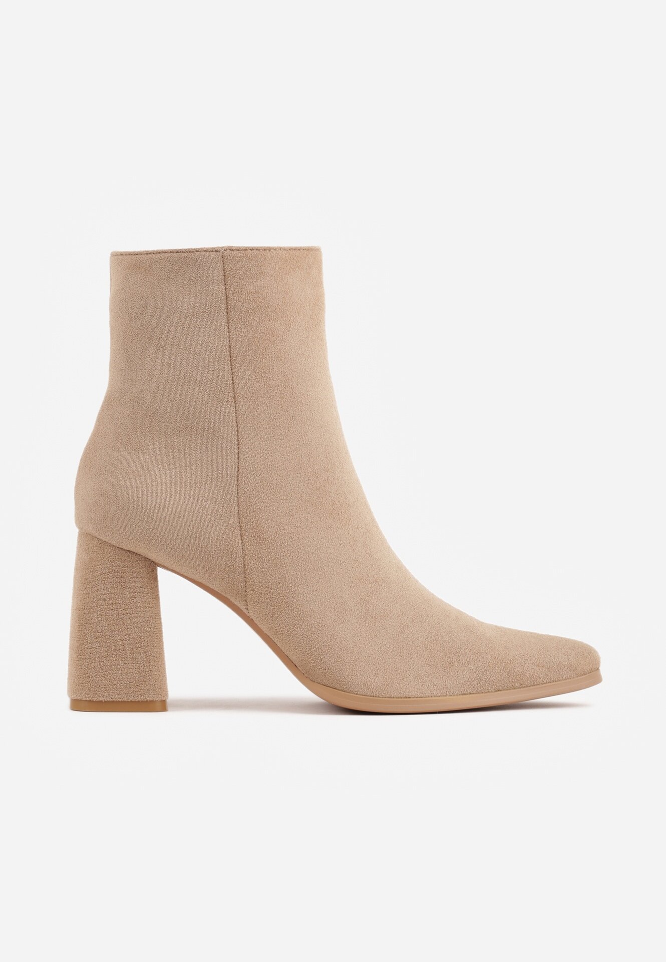 ideal Botine Bej închis