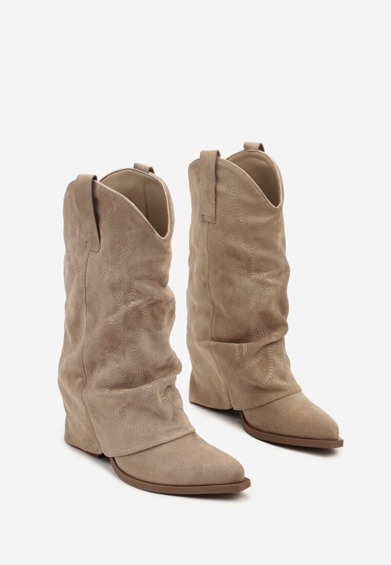 ideal Botine Zellaxie Bej închis