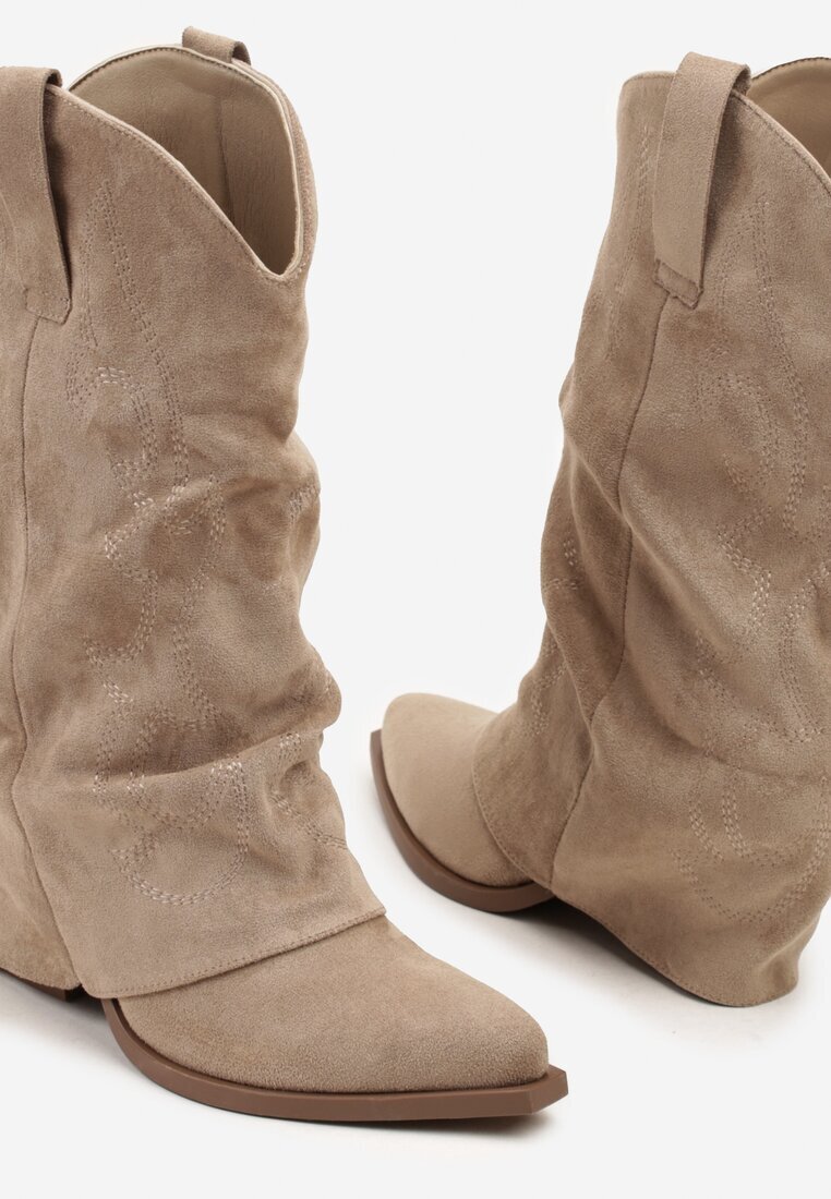 ideal Botine Zellaxie Bej închis