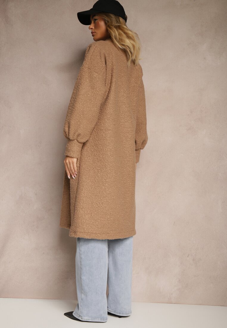 j studio Palton Maro deschis Boucle Deschis Cango