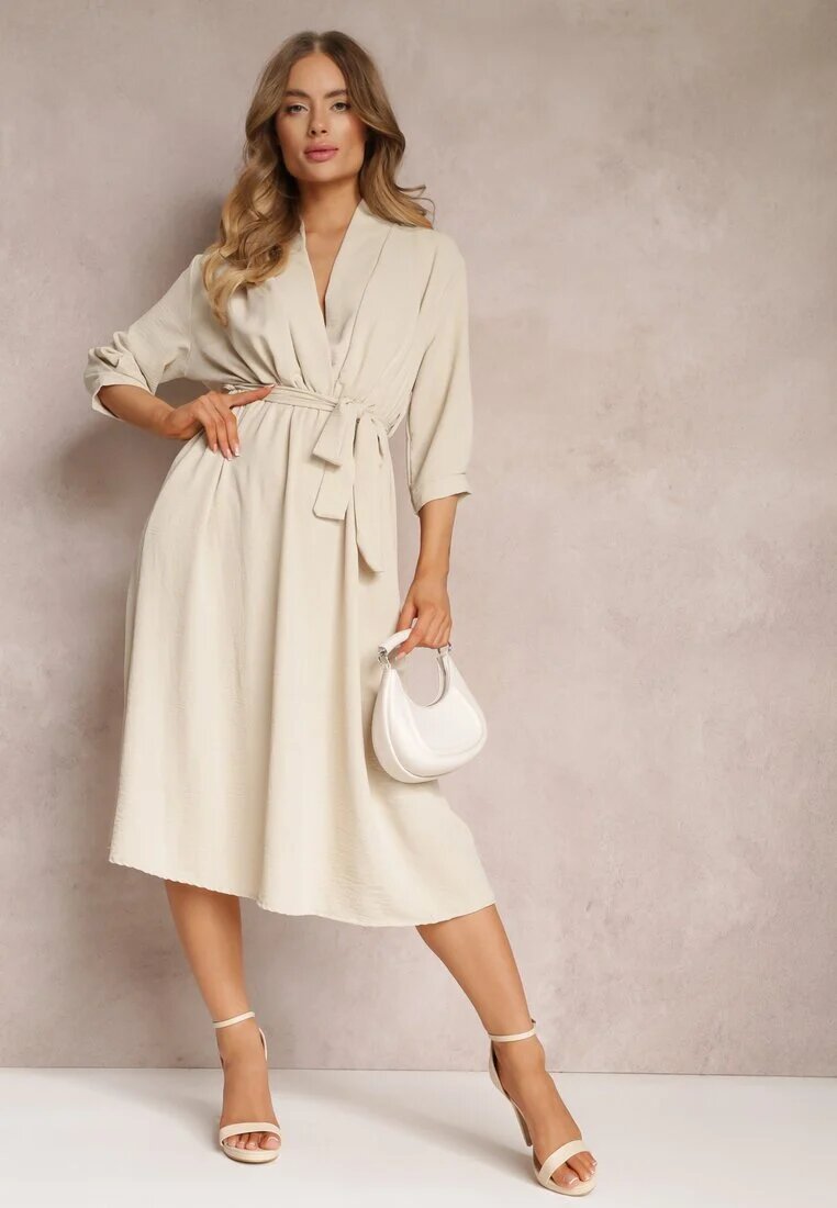 j studio Rochie Bej Canopis