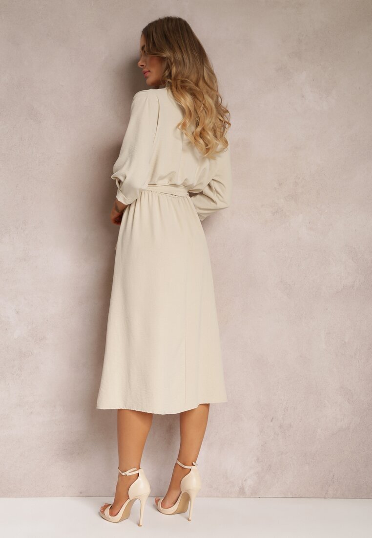 j studio Rochie Bej Canopis