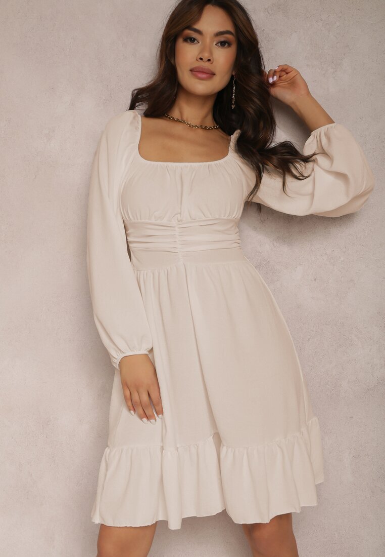 j studio Rochie Bej Megadia