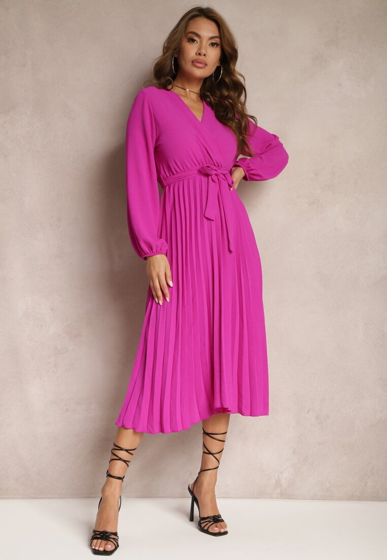 j studio Rochie Fucsia Phloroe