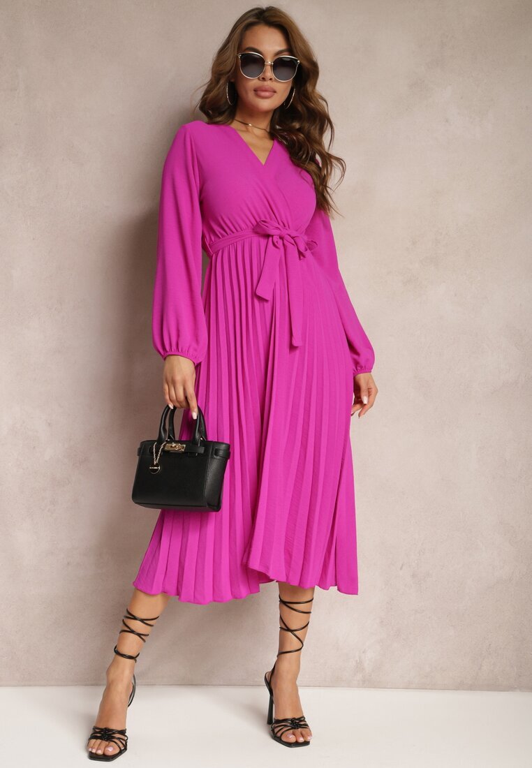 j studio Rochie Fucsia Phloroe