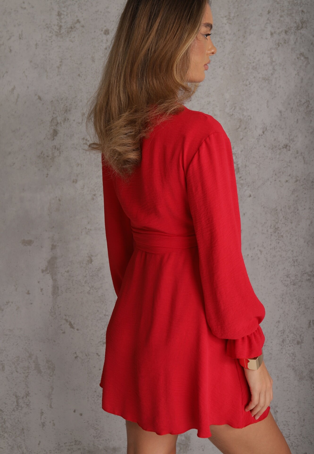j studio Rochie Roșie Parthameia