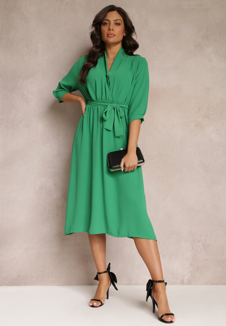 j studio Rochie Verde Canopis