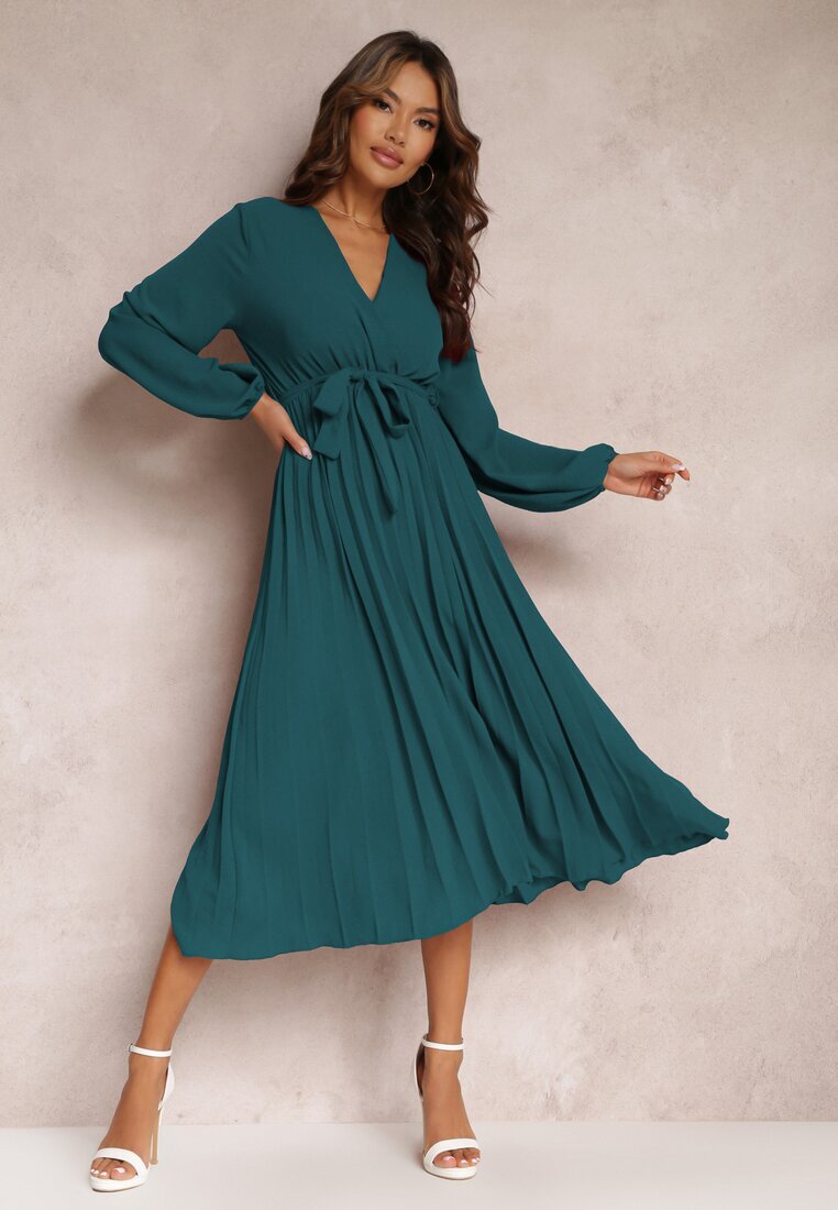 j studio Rochie Verde închisă Phloroe