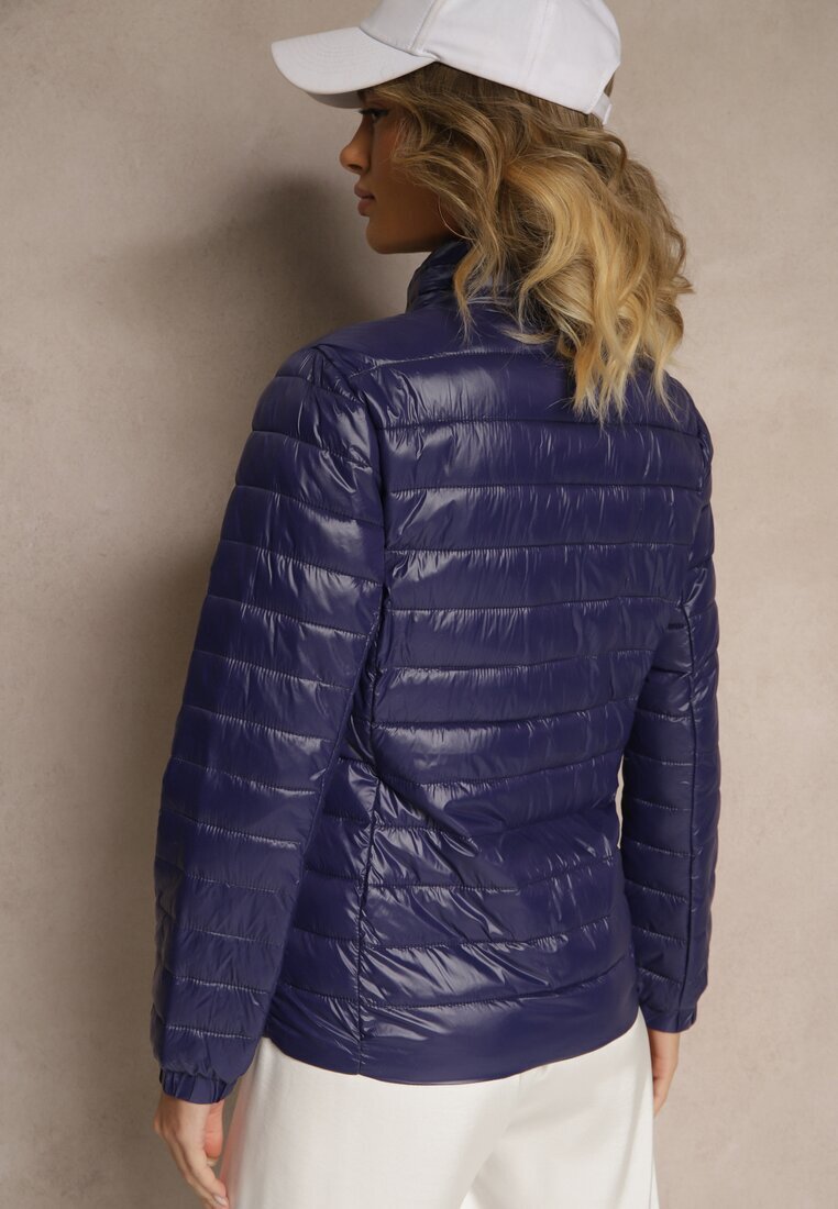j.style Jachetă bleumarin matlasată Atia