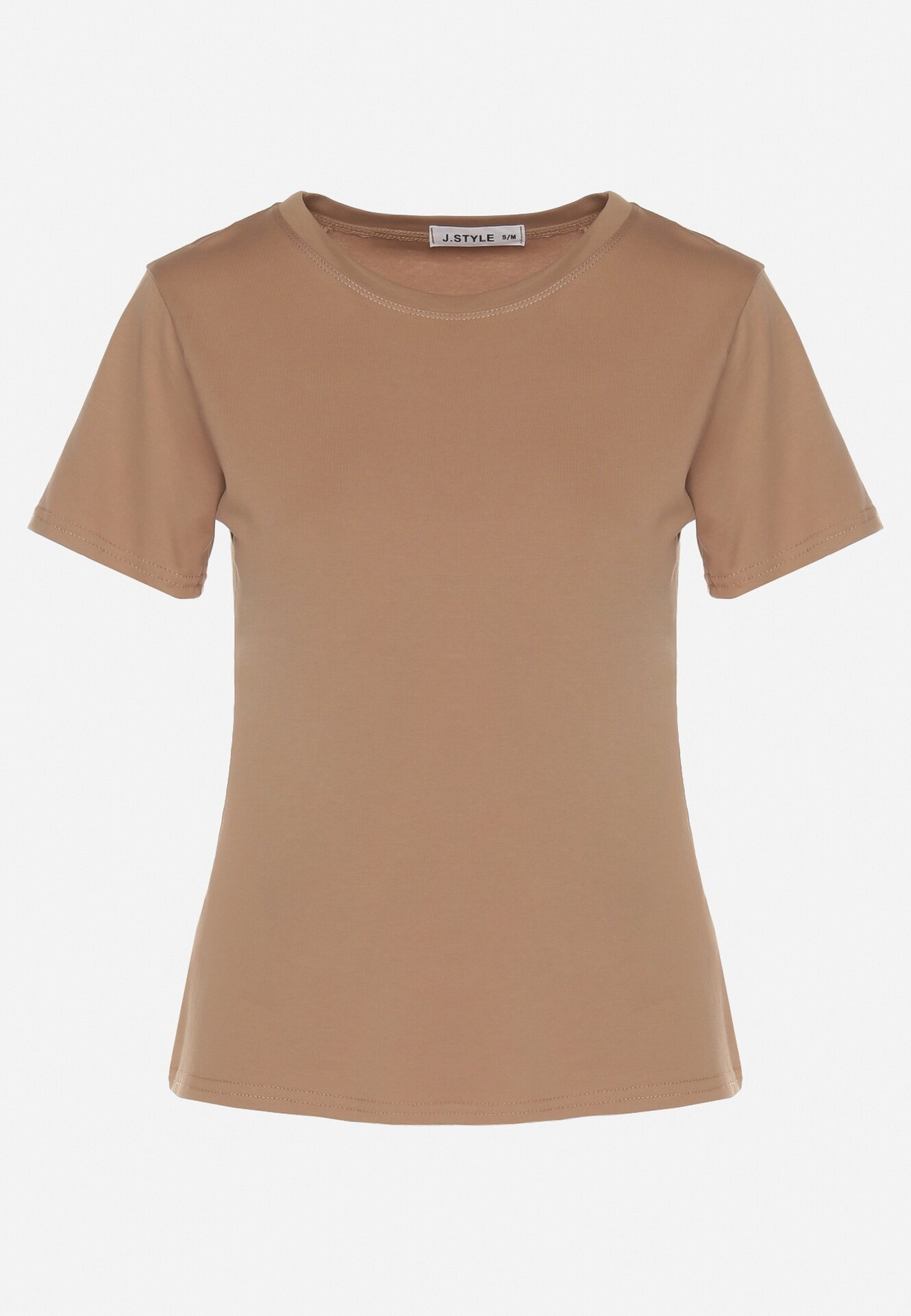 j.style Tricou Maro Casual din Bumbac Rivali