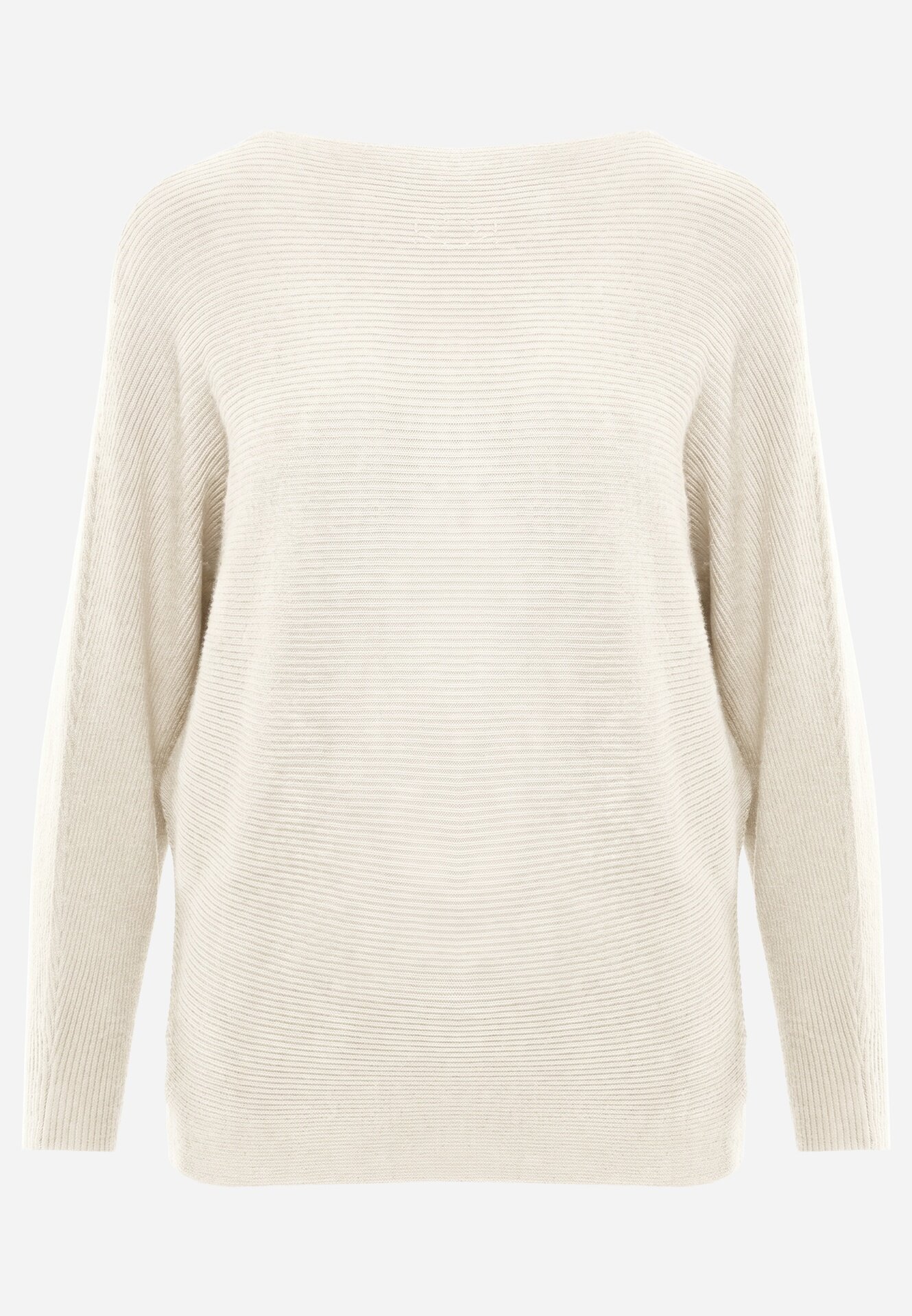 j&x Basic pulover batwing cu vâscoză Rosanel Bej deschis