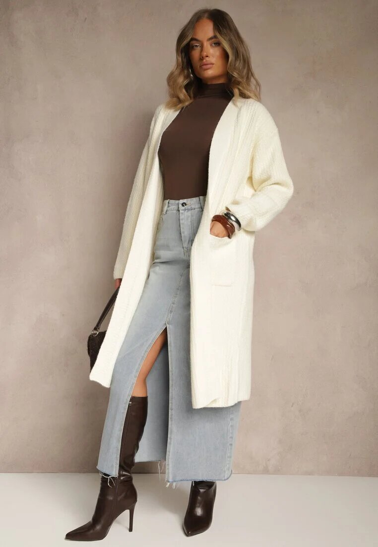 j&x Cardigan Ferrive Bej deschis