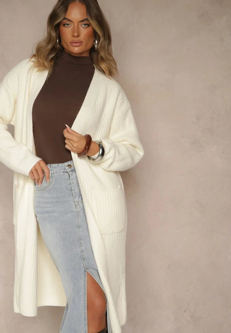 j&x Cardigan Ferrive Bej deschis