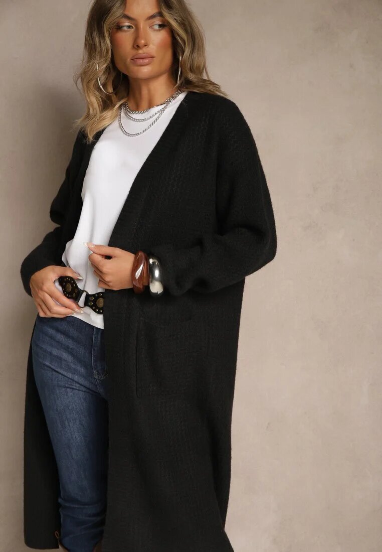j&x Cardigan Ferrive Negru