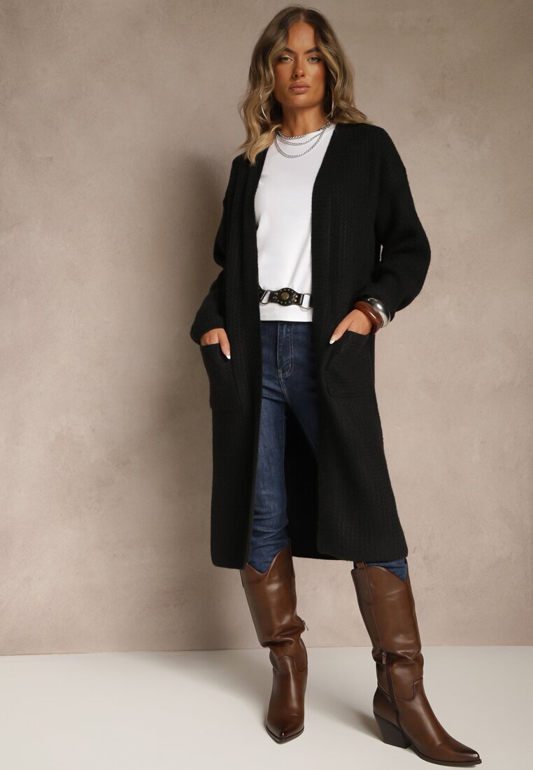 j&x Cardigan Ferrive Negru