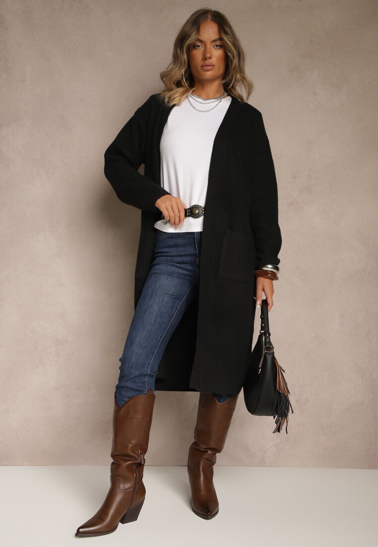 j&x Cardigan Ferrive Negru