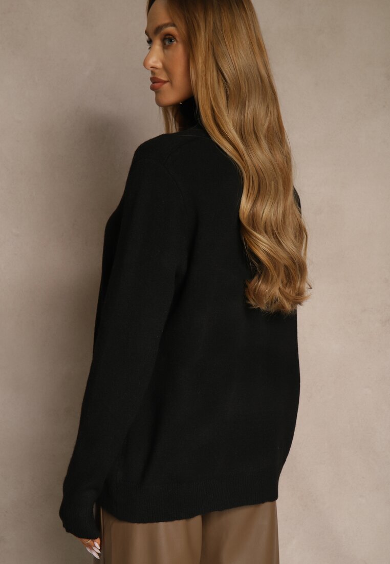 j&x Maletă Casual Negru cu Bumbac și Lână Reillisa