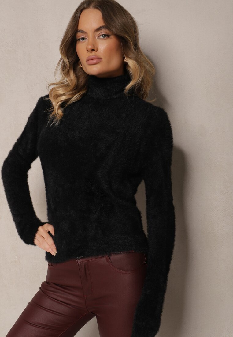 j&x Maletă Negru Casual cu lână Nomilae