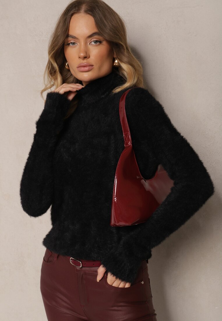 j&x Maletă Negru Casual cu lână Nomilae