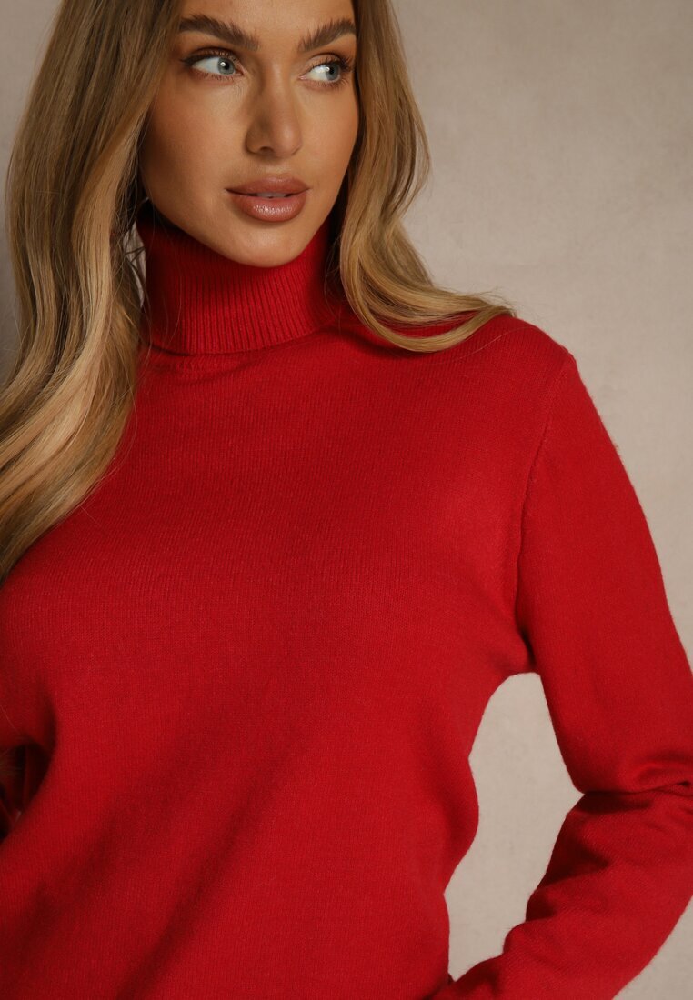 j&x Maletă Roșie Casual cu Bumbac și Lână Reillisa