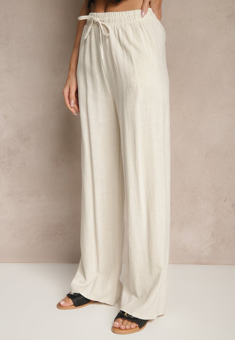 j&x Pantaloni Bej deschis