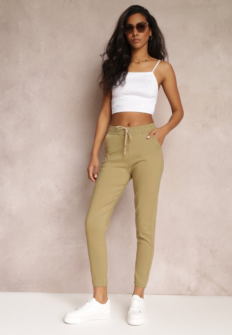 j&x Pantaloni Bej închis Actessa