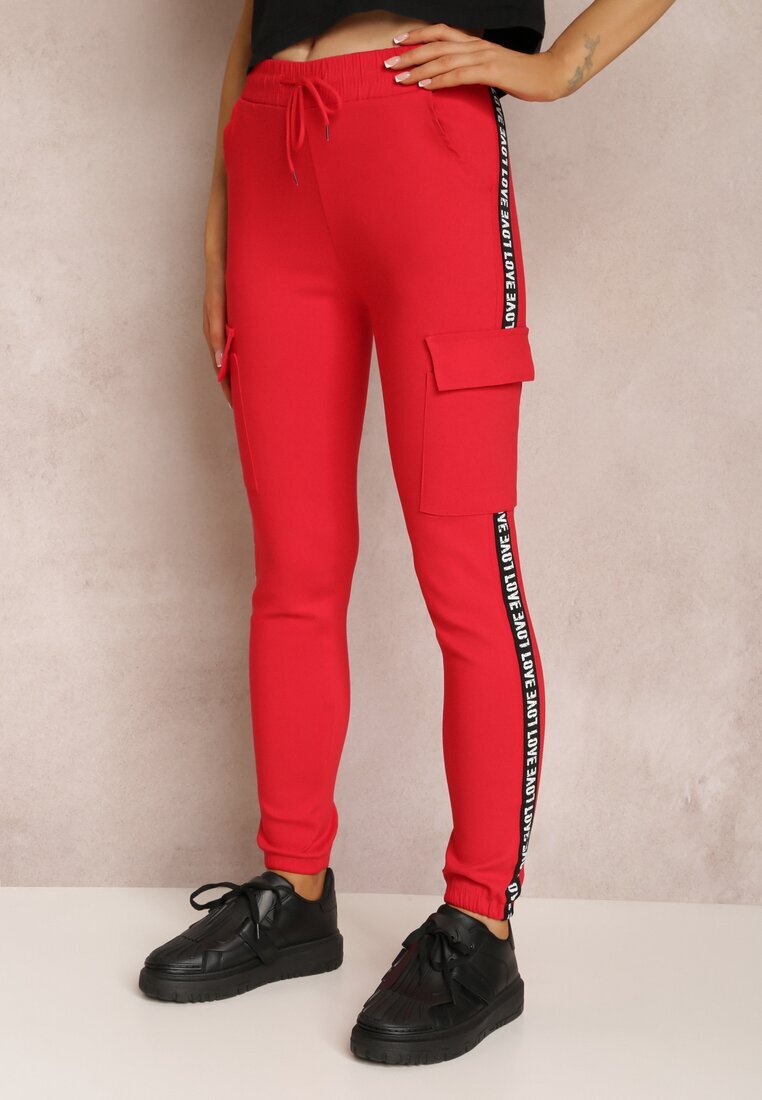 j&x Pantaloni Roșii Olythia