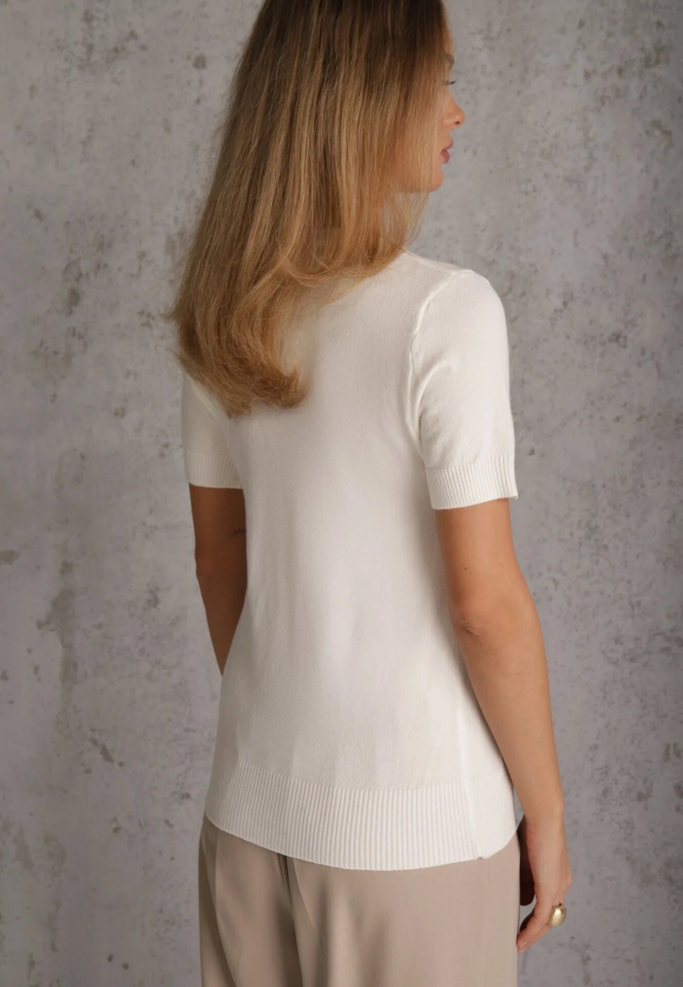 j&x Pulover Celesa Bej deschis