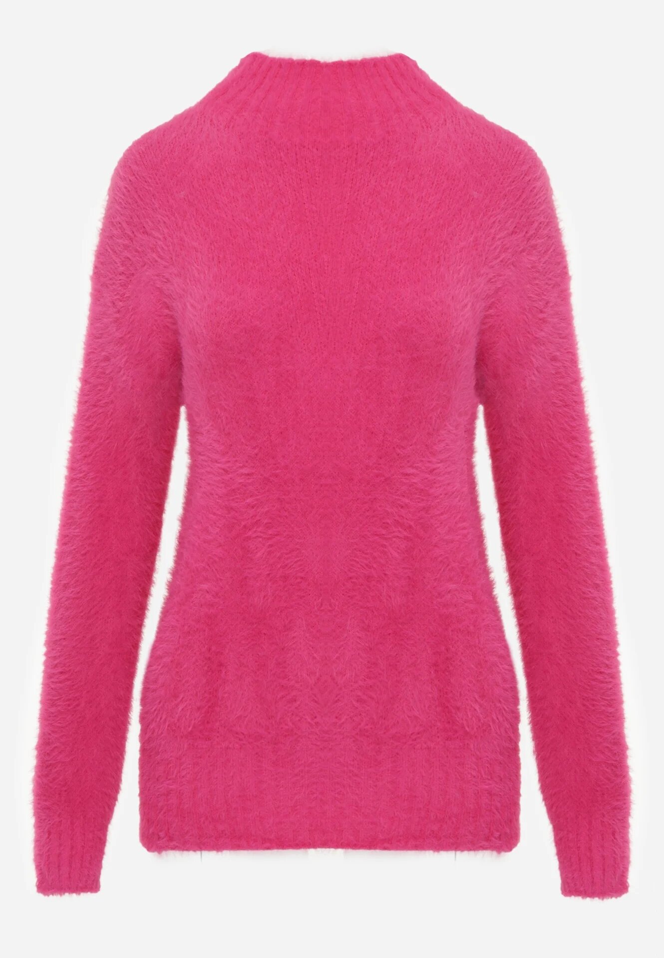 j&x Pulover cu lână și cu guler înalt Deomiora Fucsia