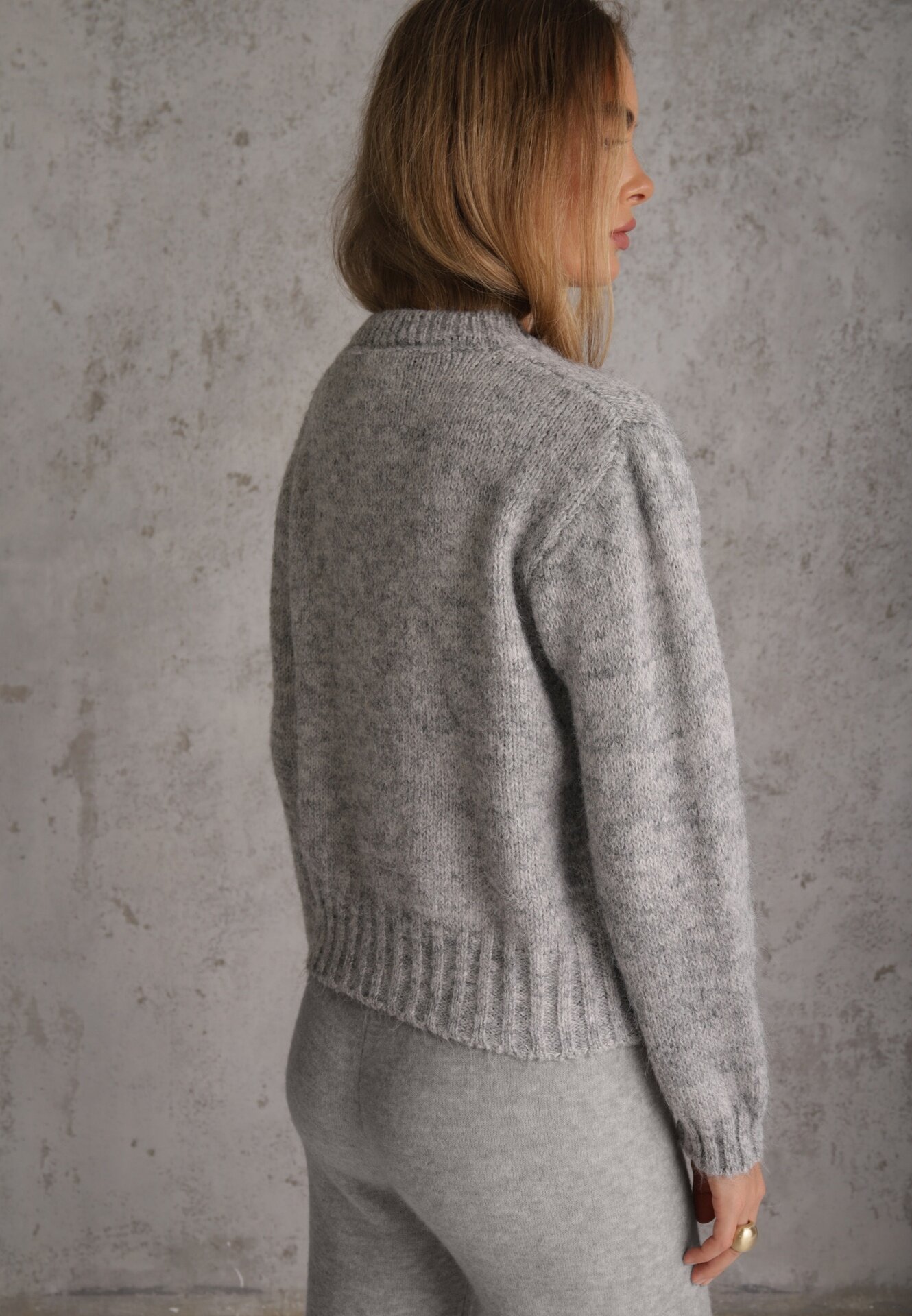 j&x Pulover Telania Gri deschis