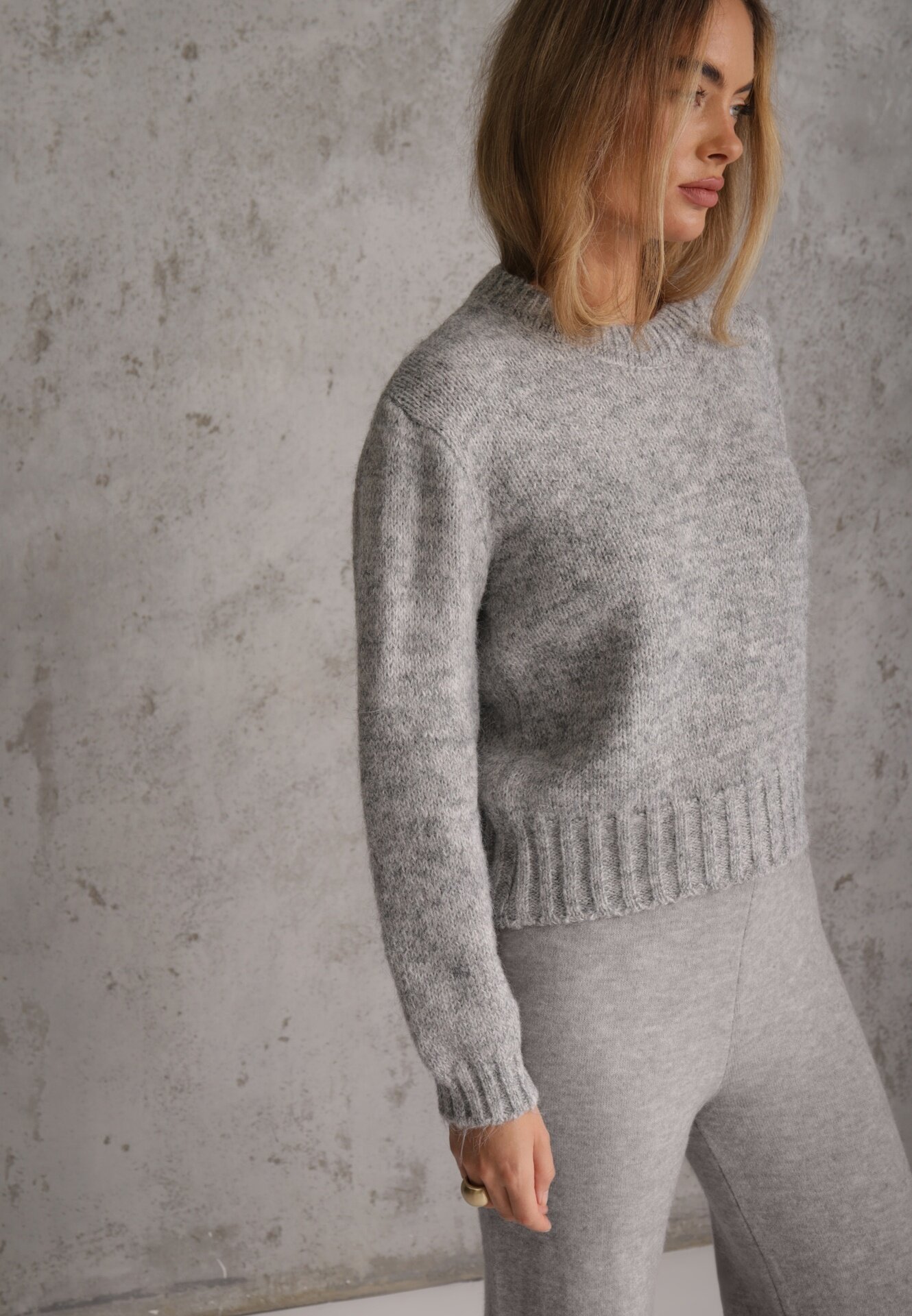j&x Pulover Telania Gri deschis