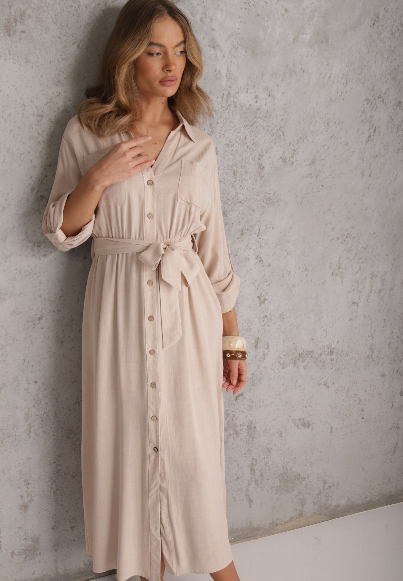 j&x Rochie Cesela Bej