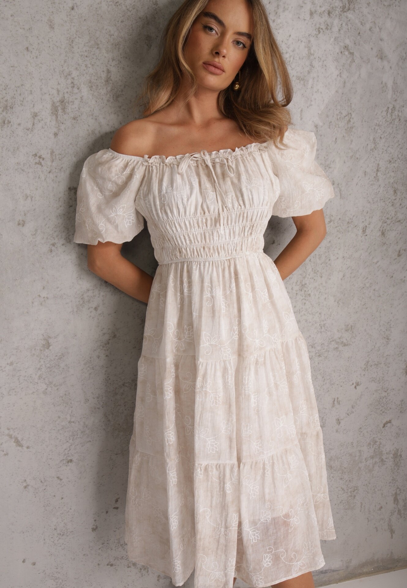 j&x Rochie Denual Bej deschis