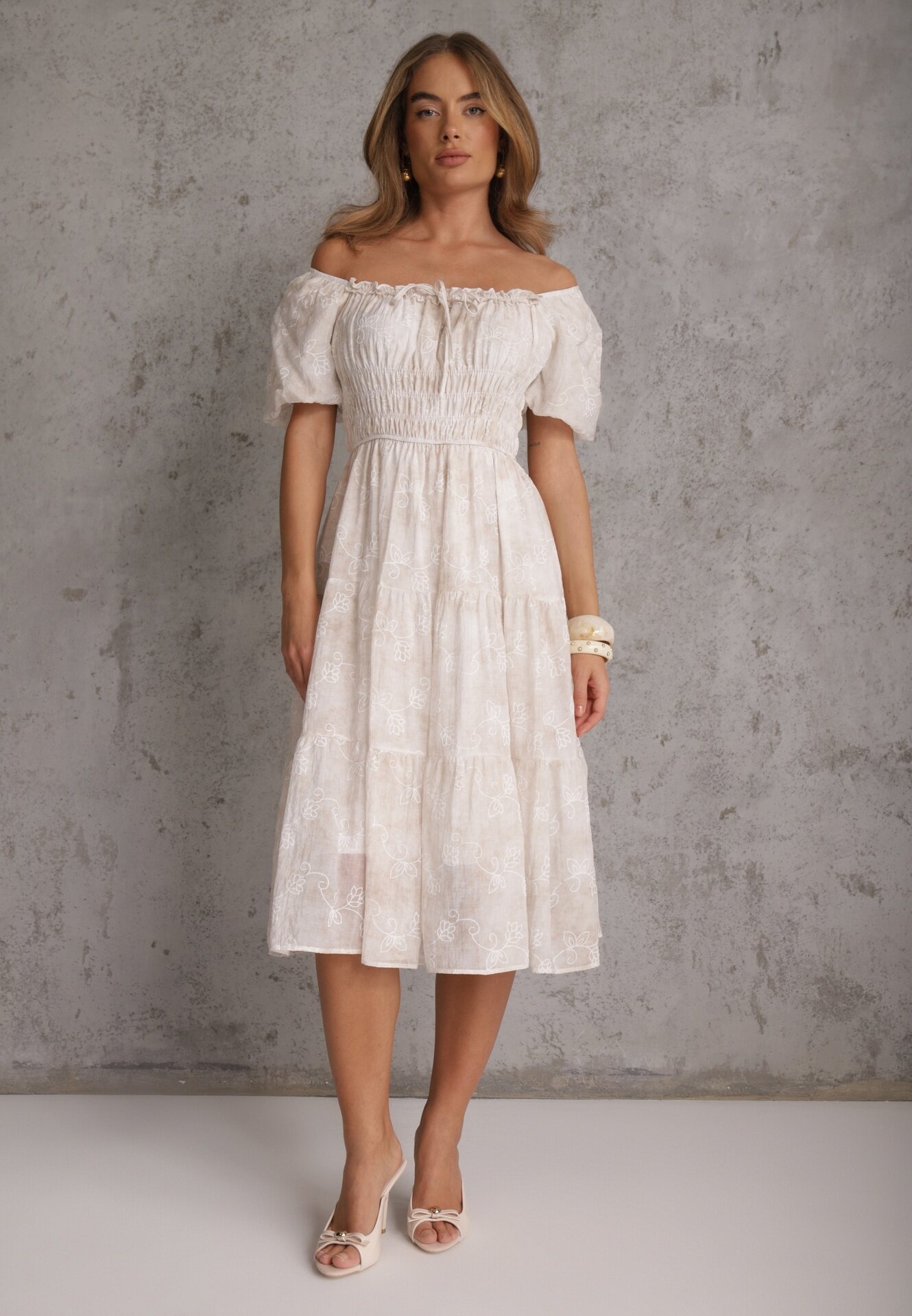 j&x Rochie Denual Bej deschis