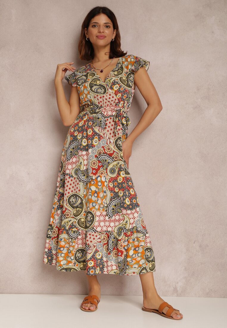 j&x Rochie Galbenă Hesena