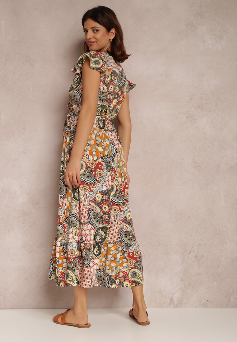 j&x Rochie Galbenă Hesena