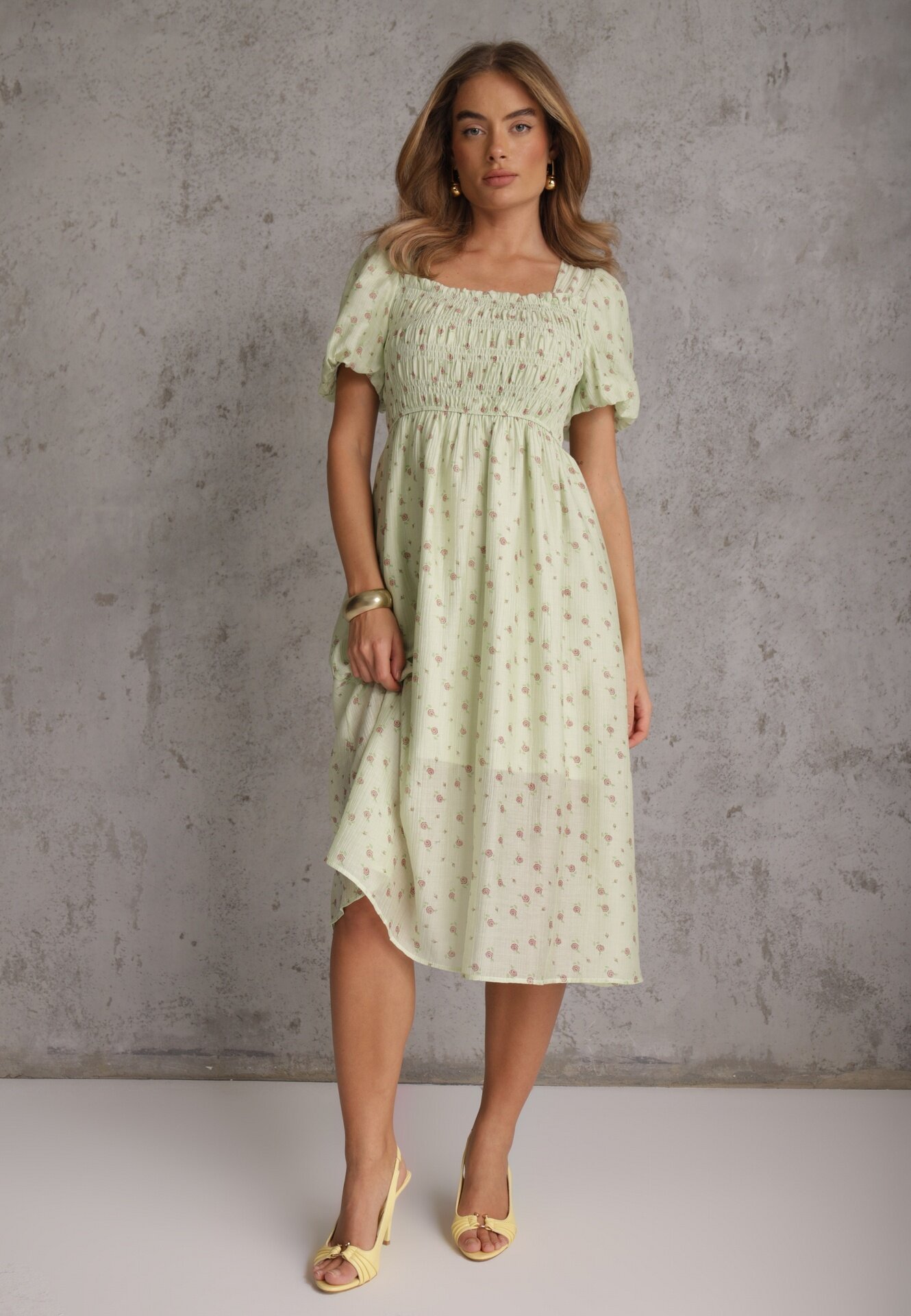j&x Rochie Harele Verde