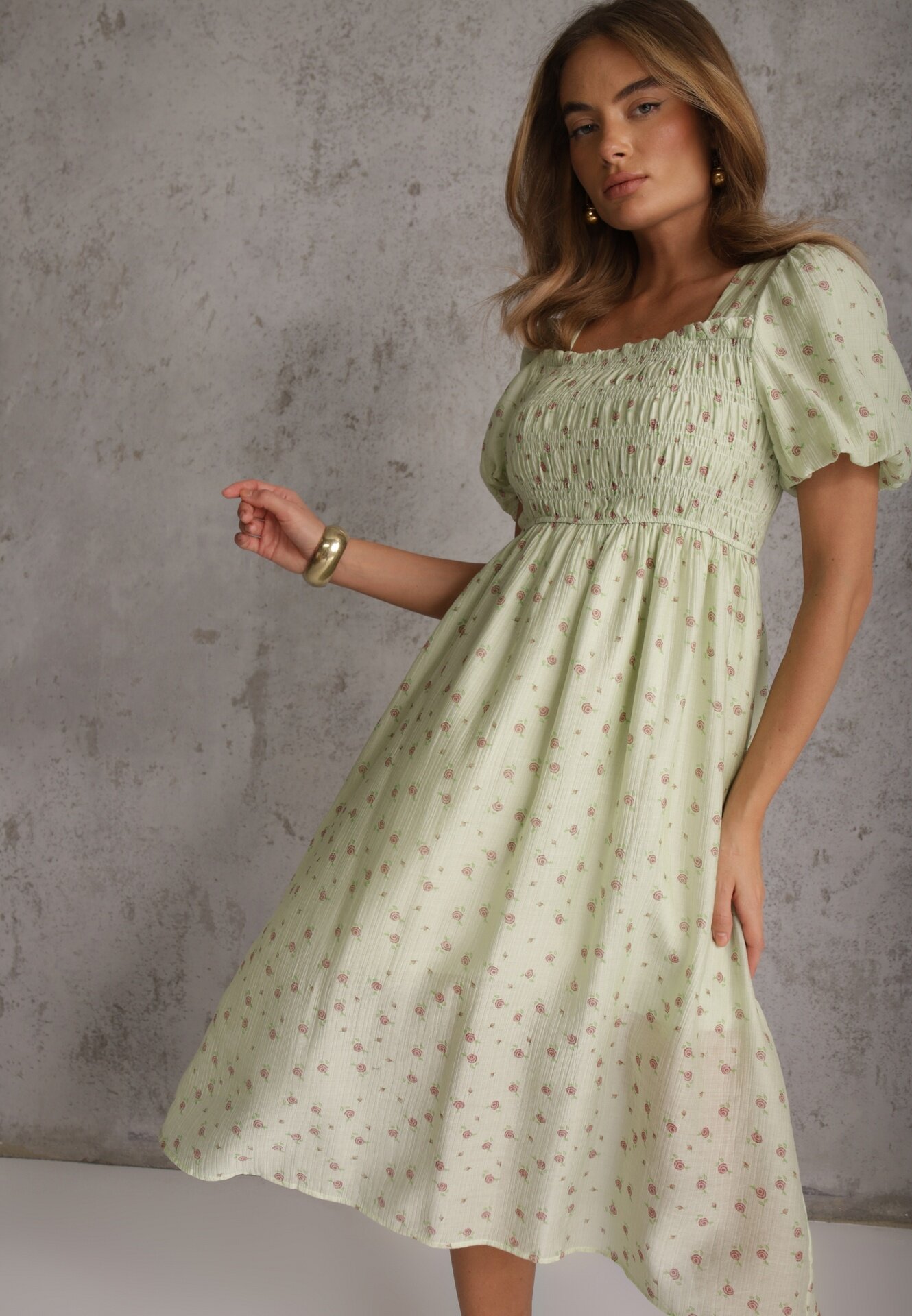 j&x Rochie Harele Verde