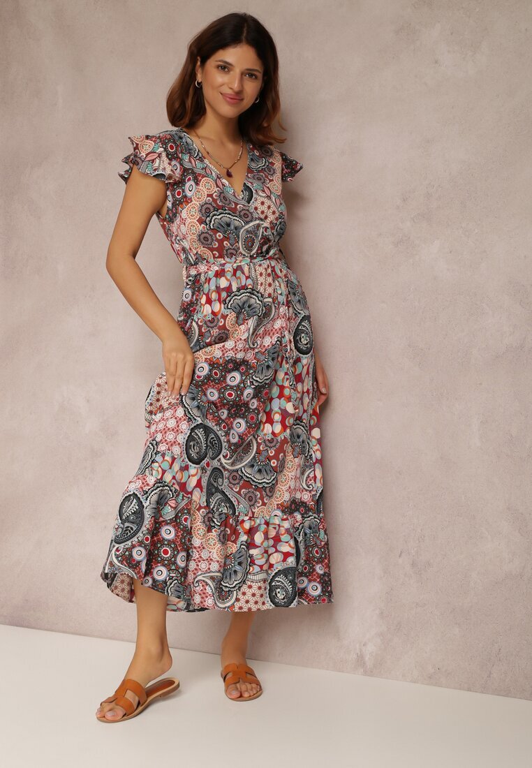 j&x Rochie Roz Hesena