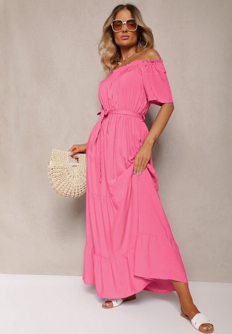 j&x Rochie Roz închis din viscoză Phoebiolea