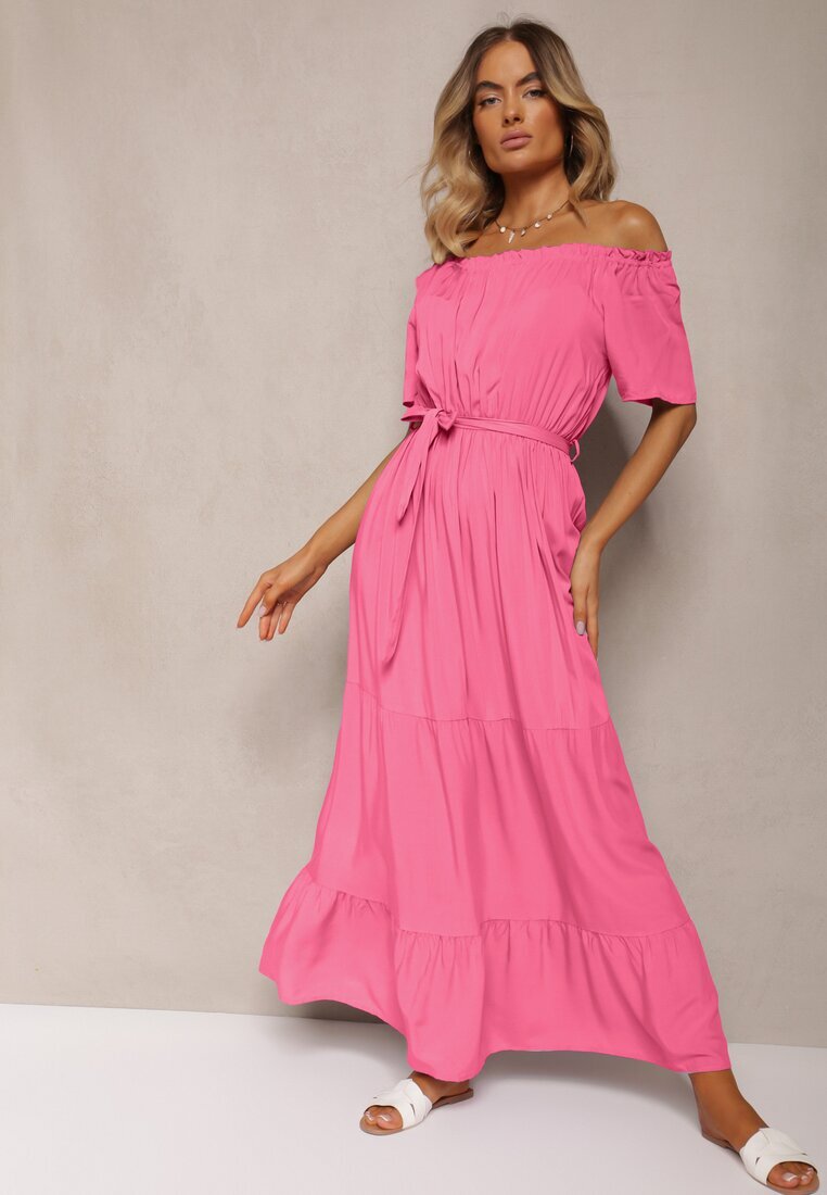 j&x Rochie Roz închis din viscoză Phoebiolea