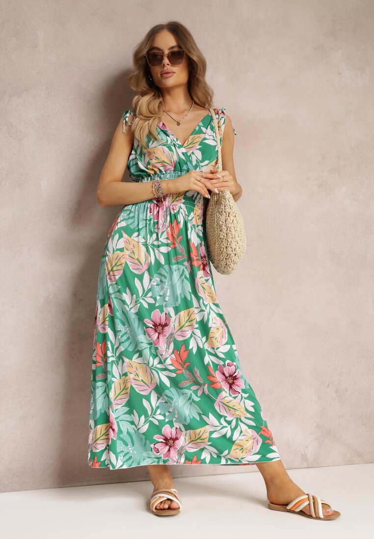 j&x Rochie Verde Lydena