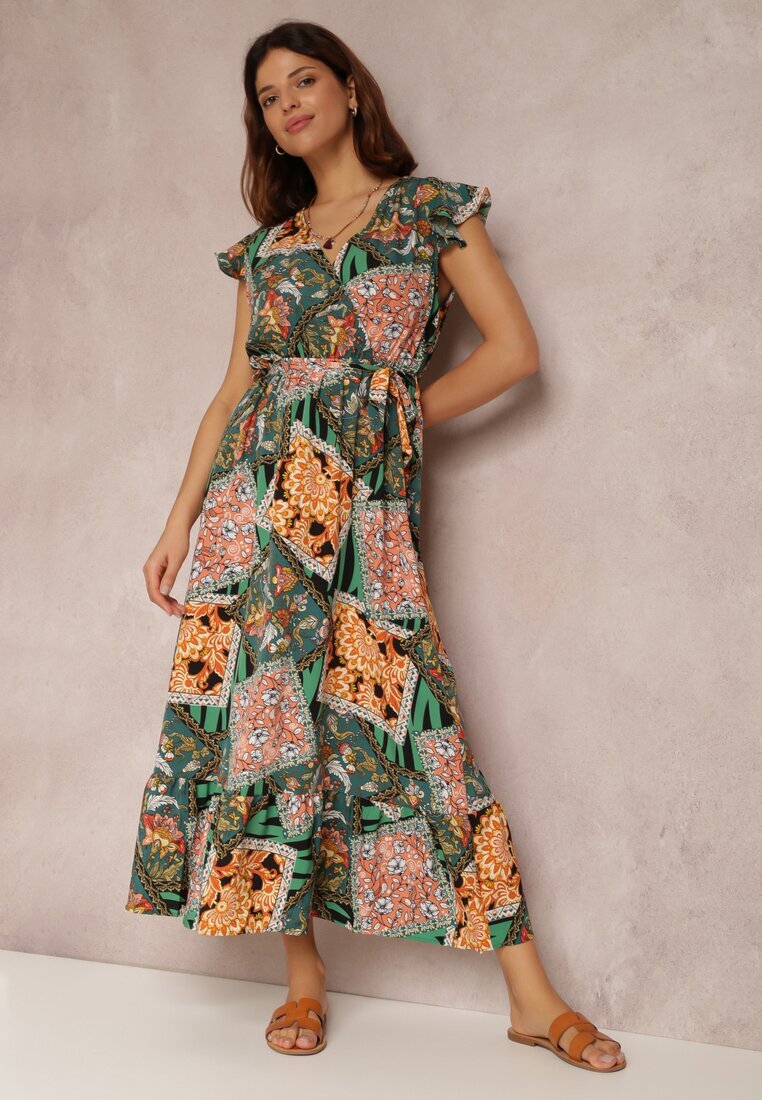 j&x Rochie Verde Posius