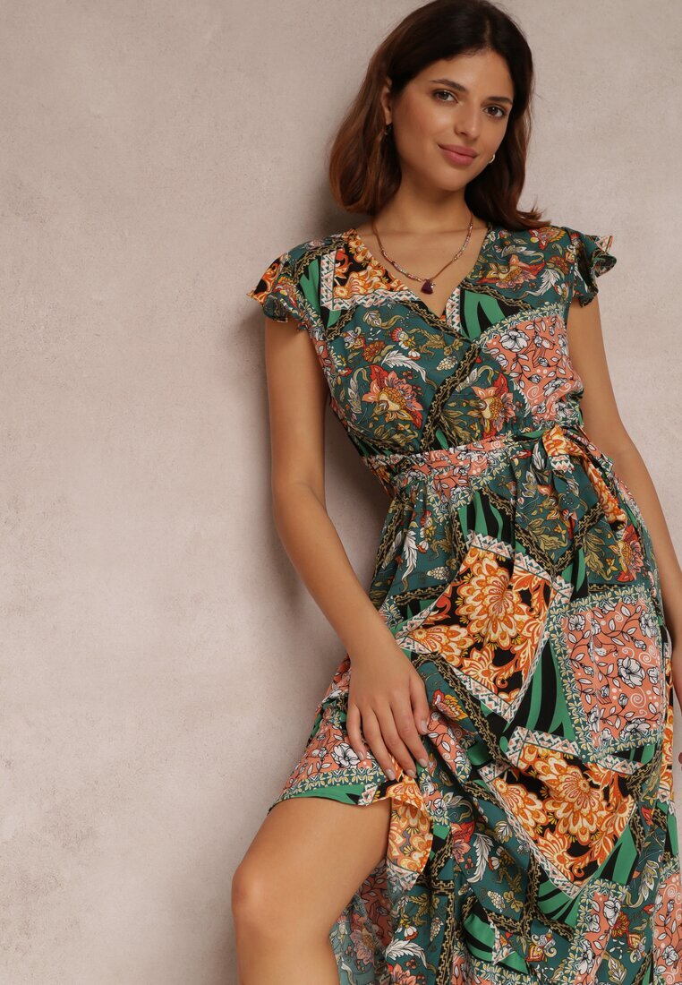 j&x Rochie Verde Posius