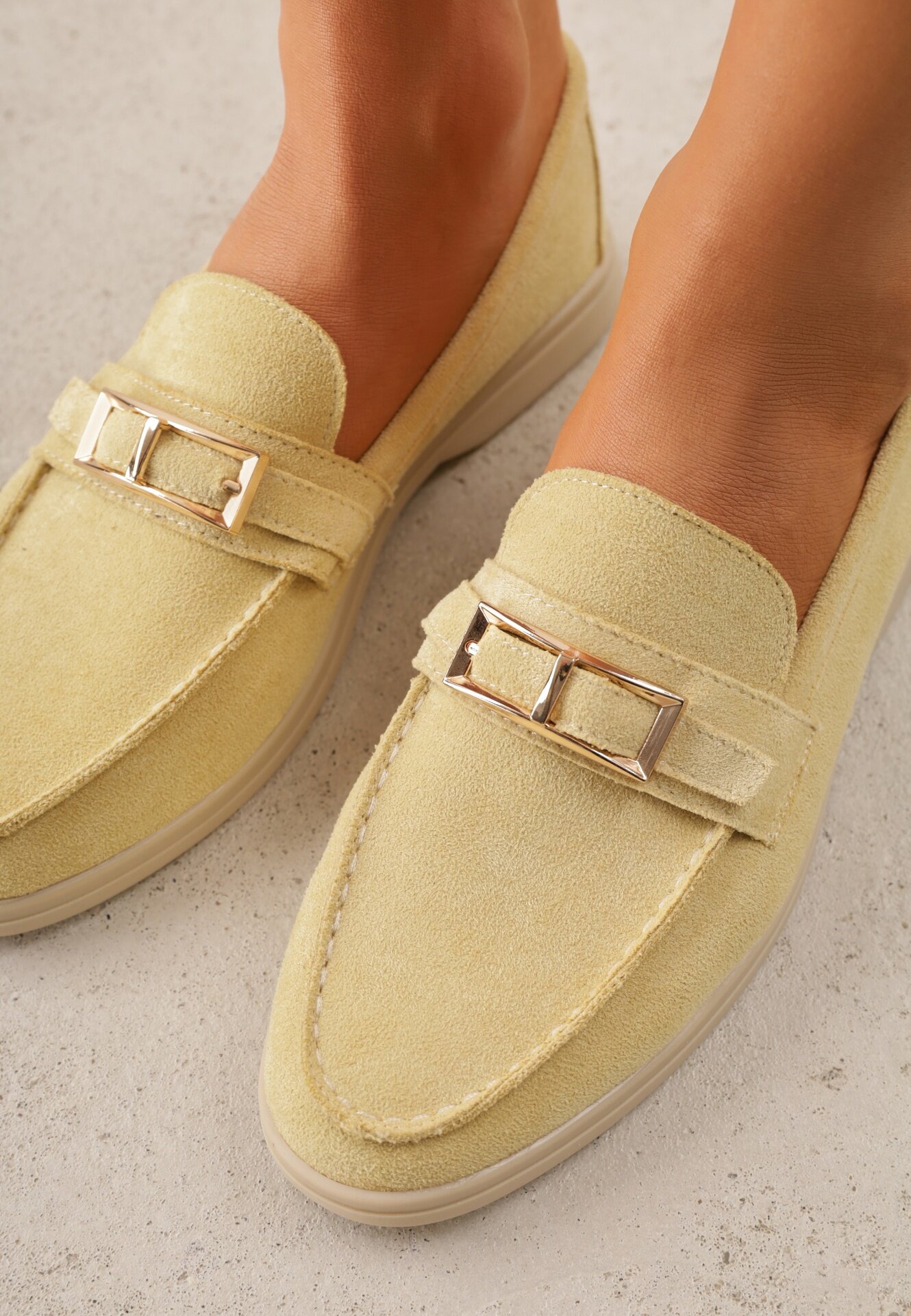 joalice paris Mocasini Murielori Galbeni