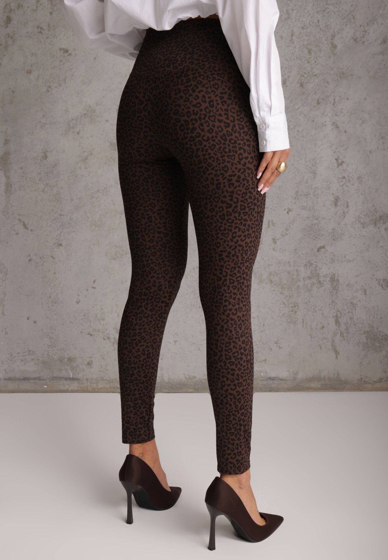jumelle Colanți modelatori High Waist Palestrona Maro