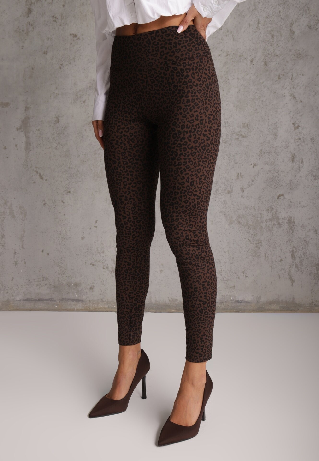 jumelle Colanți modelatori High Waist Palestrona Maro