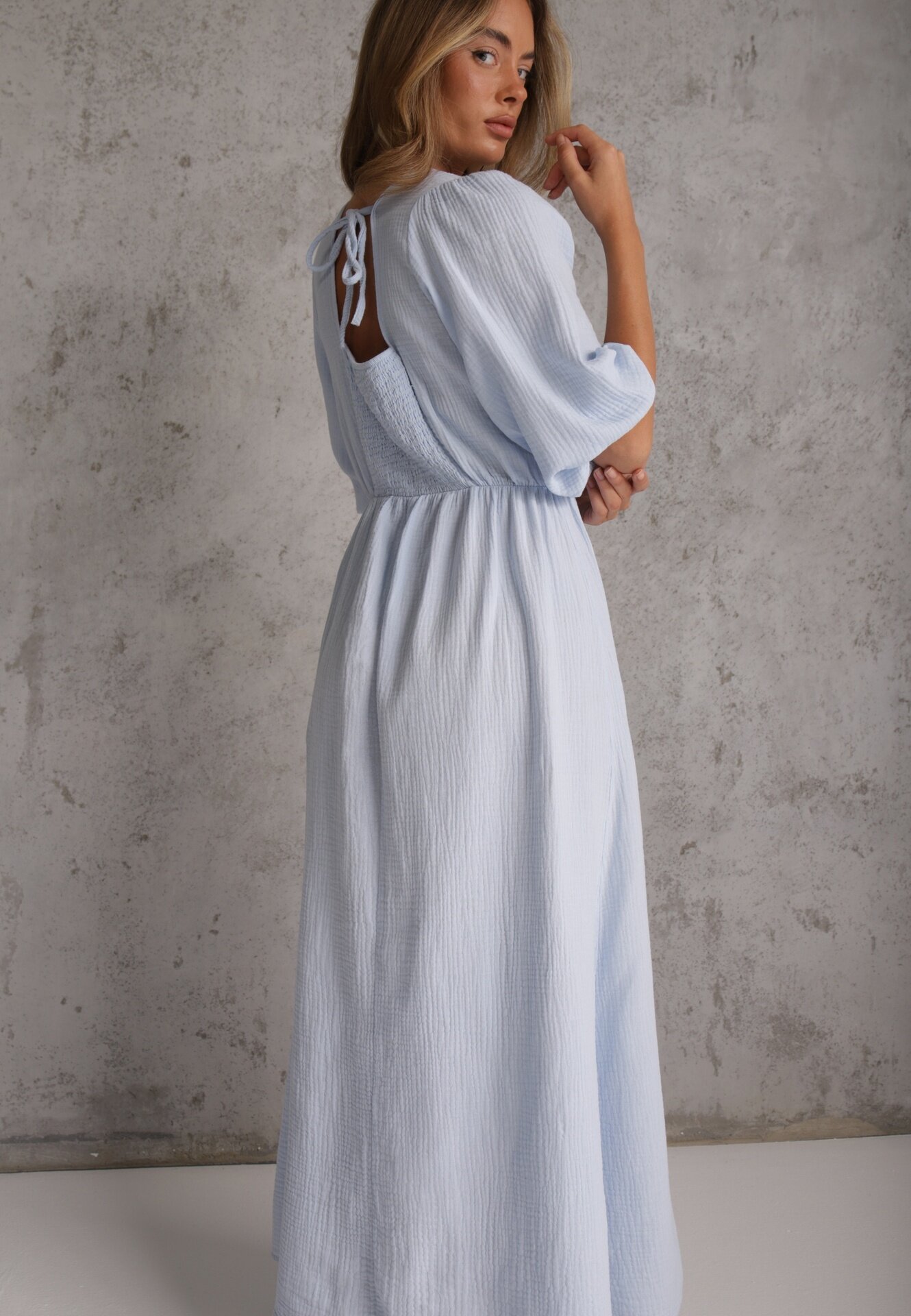 jumelle Rochie Wlarina Albastru deschis