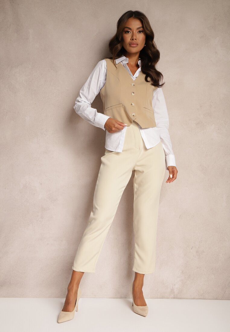 lily rose Pantaloni Bej deschis Iolona
